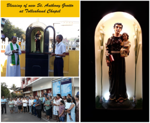Blessing of the Groto at St. Anthony Chapel Tolleaband